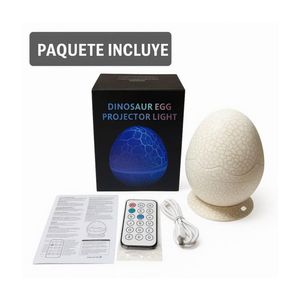 Lámpara Proyector De Galaxia Huevo De Dinosaurio