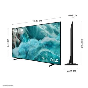 Televisor Samsung QLED 65 Visión AI Smart TV QN65Q7F + Rack Giratorio