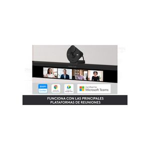 Cámara Logitech Brio 300 FHD 1080p USB-C Negra - Captura de alta calidad y conexión rápida
