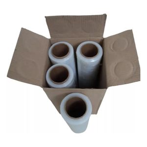Stretch Film Transparente 20 Pulgadas Caja de 4 Unidades - 8 Kg