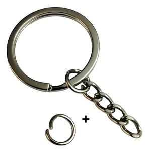 1000 Llaveros Argollas con Cadena de 30mm 3cm Mas Aros de Unión