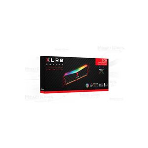 Memoria RAM DDR4 PNY Epic-X 8GB 3200MHz CL16 RGB Negra - Rendimiento y Estilo para tu PC