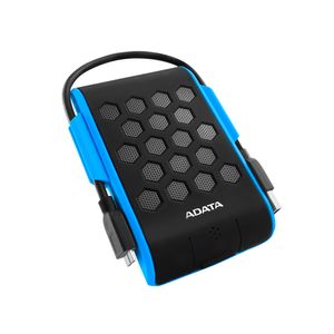 Disco duro externo ADATA HD720, 2TB, USB 3.0, resistente, color azul, ideal para almacenamiento seg