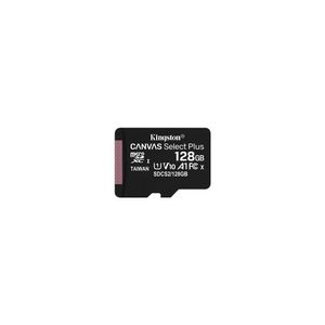 Tarjeta de memoria Kingston Canvas Select Plus 128 GB microSDXC con adaptador SD incluido