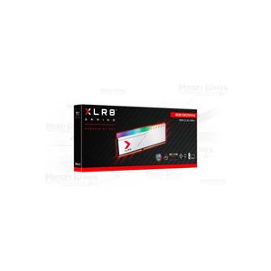 Memoria DDR4 PNY Epic-X RGB 8GB 3200MHz CL16 Blanca - Alto Rendimiento y Estilo Gaming