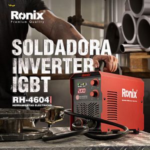 Máquina de Soldar 200A Inverter DC ARC IGBT RONIX RH-4604