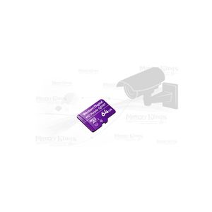 Tarjeta micro SD 64GB WD Purple QD101 Class 10 - Alta velocidad y rendimiento para seguridad