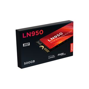 Unidad SSD M.2 PCIe 500GB Lenovo LN950 - Almacenamiento ultrarrápido y confiable para tu PC