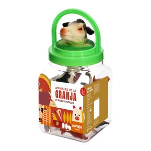 Set Balde "Animales de Granja" 12 Pcs