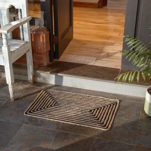 Limpiapiés Felpudo con Diseño 45 x 75 cm