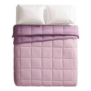 Cobertor Microfibra Reversible Liso Color 1.5 plaza