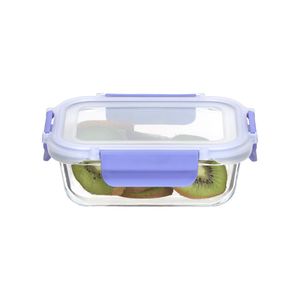 Taper de Vidrio Rectangular Hermético 370 ml