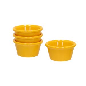 Set 4 Mini Bowls para Salsas de Melamina 60 ml