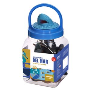 Set Balde "Animales del Mar" 12 Piezas