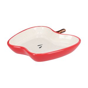 Plato de Cerámica con Forma de Manzana 550 ml