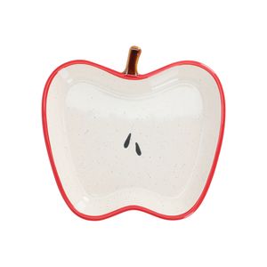 Plato de Cerámica con Forma de Manzana 550 ml