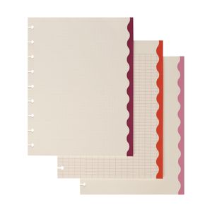 Set Hojas para Planificador Disco A5