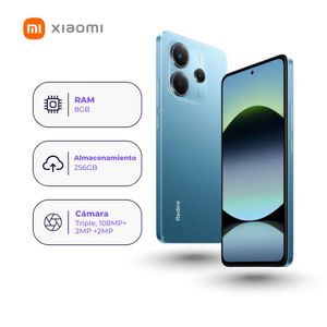 Xiaomi Redmi Note 14 4G 256GB 8GB Azul Océano + Smartwatch + Audífonos + Mica