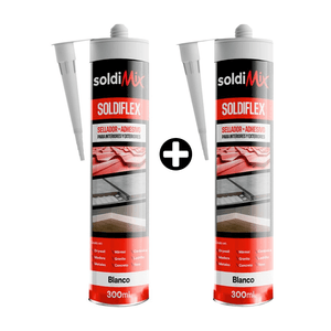 COMBO 2 Soldiflex Blanco 300ml Soldimix
