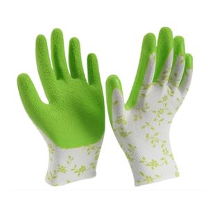Guantes de Jardín Verde