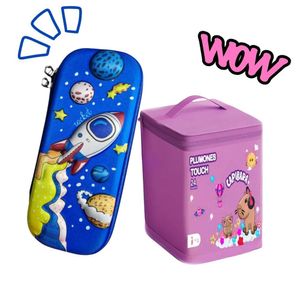 PACK 24 PLUMONES TOUCH + CARTUCHERA DE ASTRONAUTA