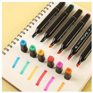 PACK DE DOS PAQUETES DE PLUMONES TOUCH DE 24 UNIDADES CON ESTUCHE DE CAPIBARA