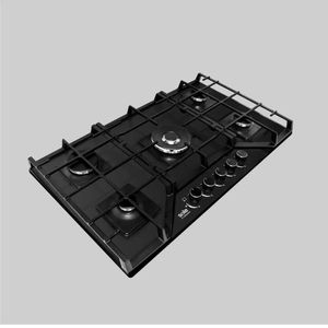 Encimera Vidrio Templado S-Collection A Gas 76cm SOLCO060