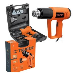 Pistola de Calor Truper Aire Caliente con 9 Accesorios - Alta Calidad
