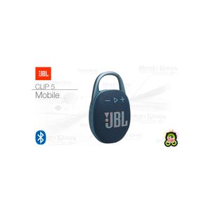 Parlante JBL Clip 5 Bluetooth azul - portátil, sonido envolvente y diseño compacto para llevar dond