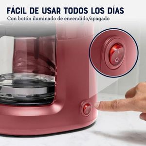 Cafetera Oster 5tz de Filtro reutilizable BVSTDCS51R Roja