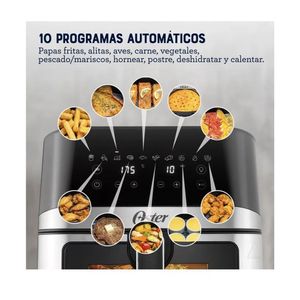 Freidora de Aire Digital Oster DiamondForce 7 5L CKSTAF75WDSSDF