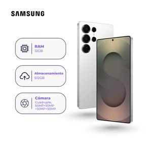 Celular Samsung Galaxy S25 Ultra 512GB 12GB Ram Color Blanco Titanio + Cargador Samsung de 25W