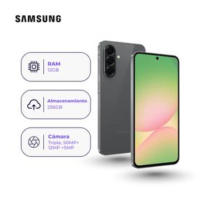 Celular Samsung Galaxy A56 5G 256GB 12GB Negro + Adaptador USB-C Samsung Original 25W