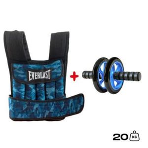 Chaleco De Peso 20kg Para Calistenia  Rueda Abdominal
