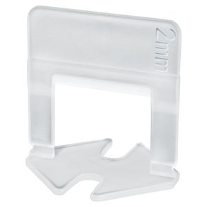 Anclas Rectas para Nivelación de Mayólica 100 Unidades Truper 100517