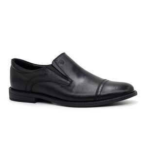 Zapatos Casual Para Hombre de Cuero CONTERS 23.AL-02  Negro