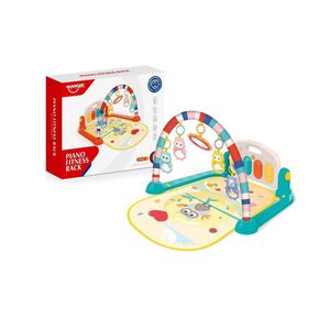 Gimnasio de bebe con Piano Musical Búho HUANGER HE0650 Verde