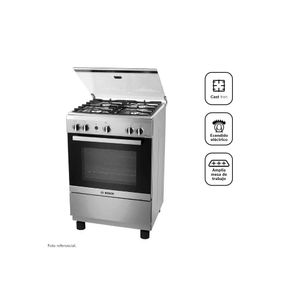 Cocina Bosch PRO425 IX a Gas de Pie 4 Hornillas Acero Inoxidable
