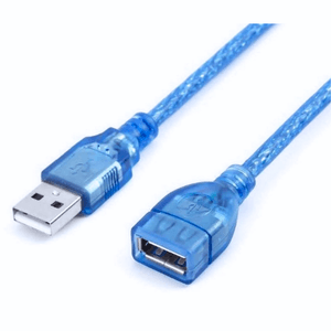 Cable Extension USB 2.0 Macho A Hembra - 10 Metros , Azul