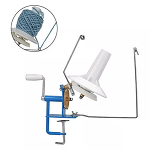 Ovilladora de Metal Extragrande Ovillador de Lana Hilos Devanadora Bobinadora Enrrollador