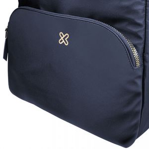 Mochila Klip Xtreme Laptop 15,6 100D Polyester Azul - KNB-456BL