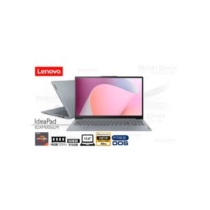 Laptop Lenovo IdeaPad Slim 3 - Ryzen 7 5825U, 16 GB RAM, 512 GB SSD, 15.6" Full HD