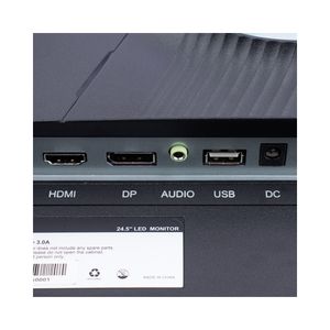 Monitor gaming TEROS TE-2475G de 24.5" FHD, 180Hz, 1ms, HDMI y DP - Experiencia de juego envolvente