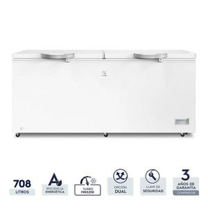 Congelador Frost Horizontal Electrolux 708 Litros Blanco - EFC70W2HTW