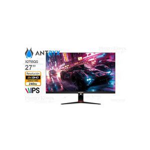 Monitor 27" Antryx IPX2755QGXP IPS 2K QHD 240Hz 1ms, RGB, Pivote - Experiencia Visual Inigualable