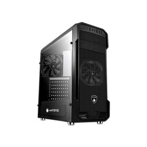 Caja Mid Tower Antryx RX-350 con Fuente de 600W, Diseño Elegante y Eficiente para Gaming