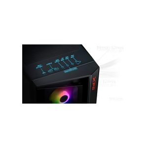 Caja Mid Tower XPG Cruiser negra con 4 ventiladores para optimizar tu PC Gaming