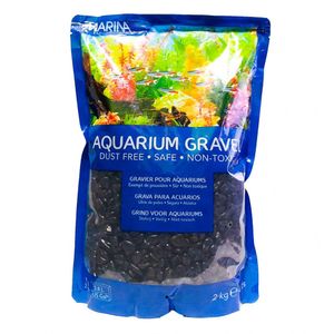 Grava decorativa Marina, color negro x 2 Kg. Hagen
