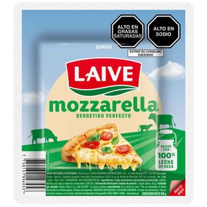Queso Mozarella en Tajadas LAIVE Paquete 180g