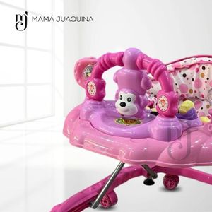 Andador con Tablero Musical «MONKY» Pink
